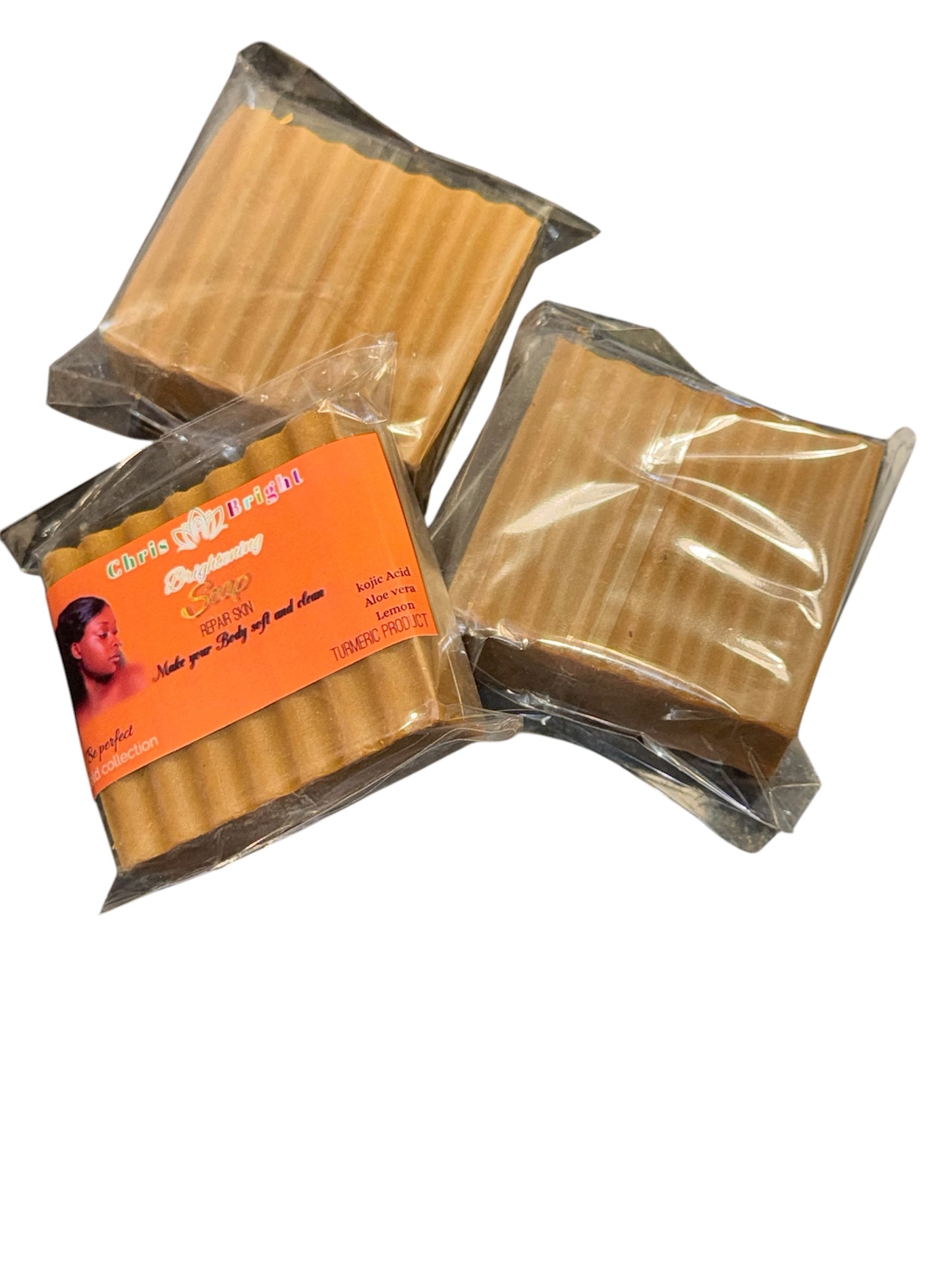 Bright Tumeric Lemon Soap and kojic