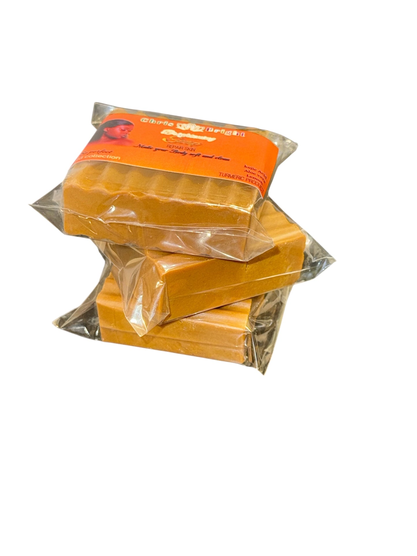 Bright Tumeric Lemon Soap and kojic